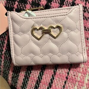 Juicy Couture White Wallet with Gold Snap